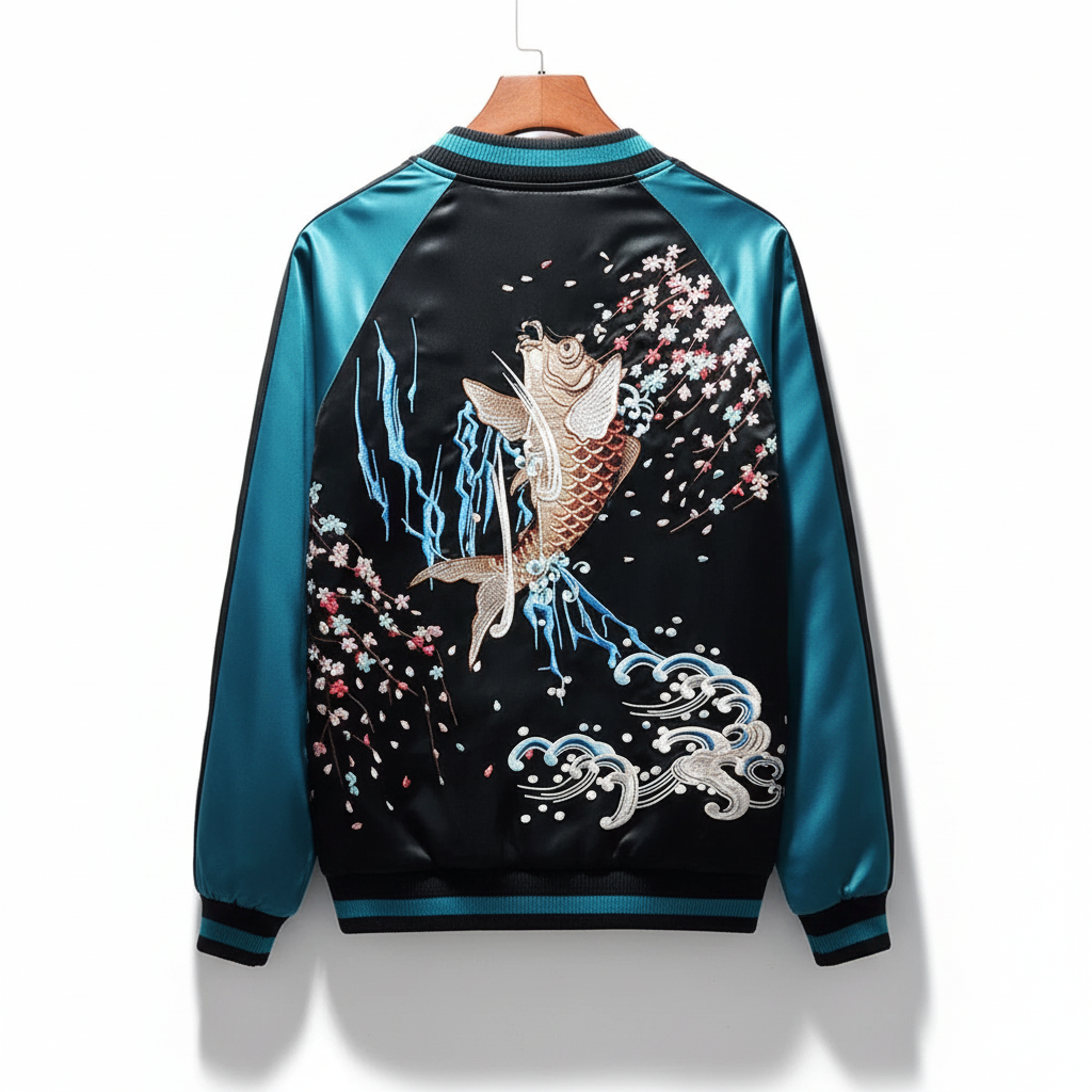 RAY'S Koi & Goldfish Sukajan Souvenir Jacket