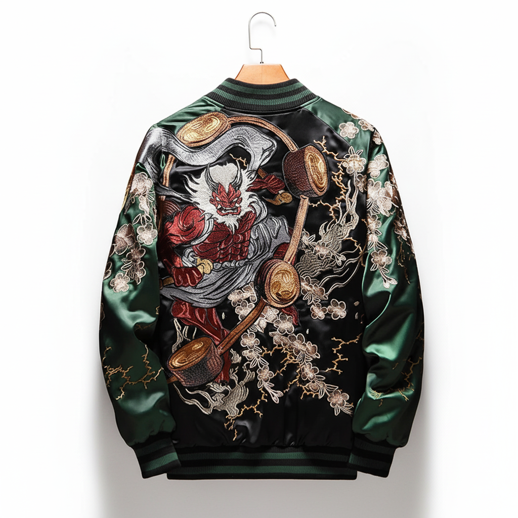 RAY'S Raijin and Fujin Sukajan Souvenir Jacket ADULT SIZE