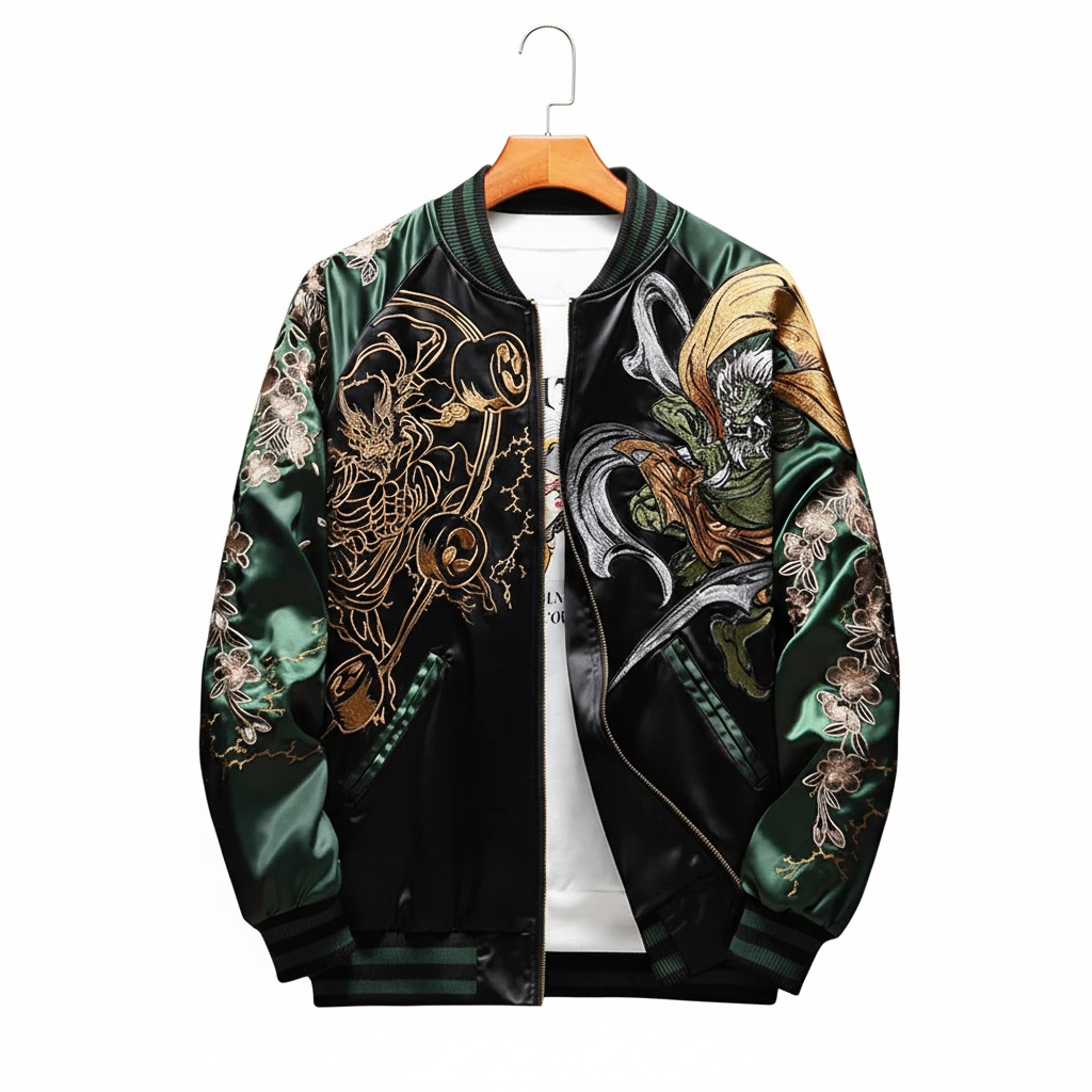 RAY'S Raijin and Fujin Sukajan Souvenir Jacket ADULT SIZE