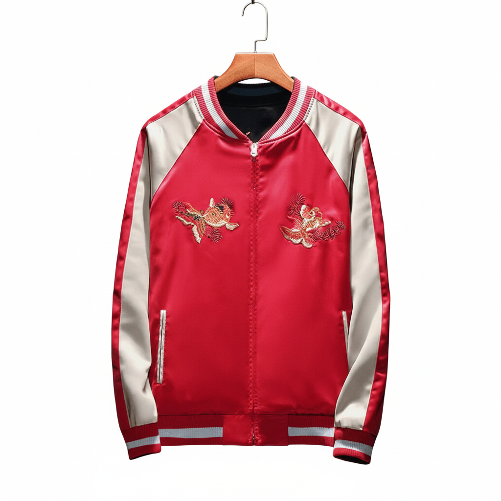 RAY'S Koi & Goldfish Sukajan Souvenir Jacket