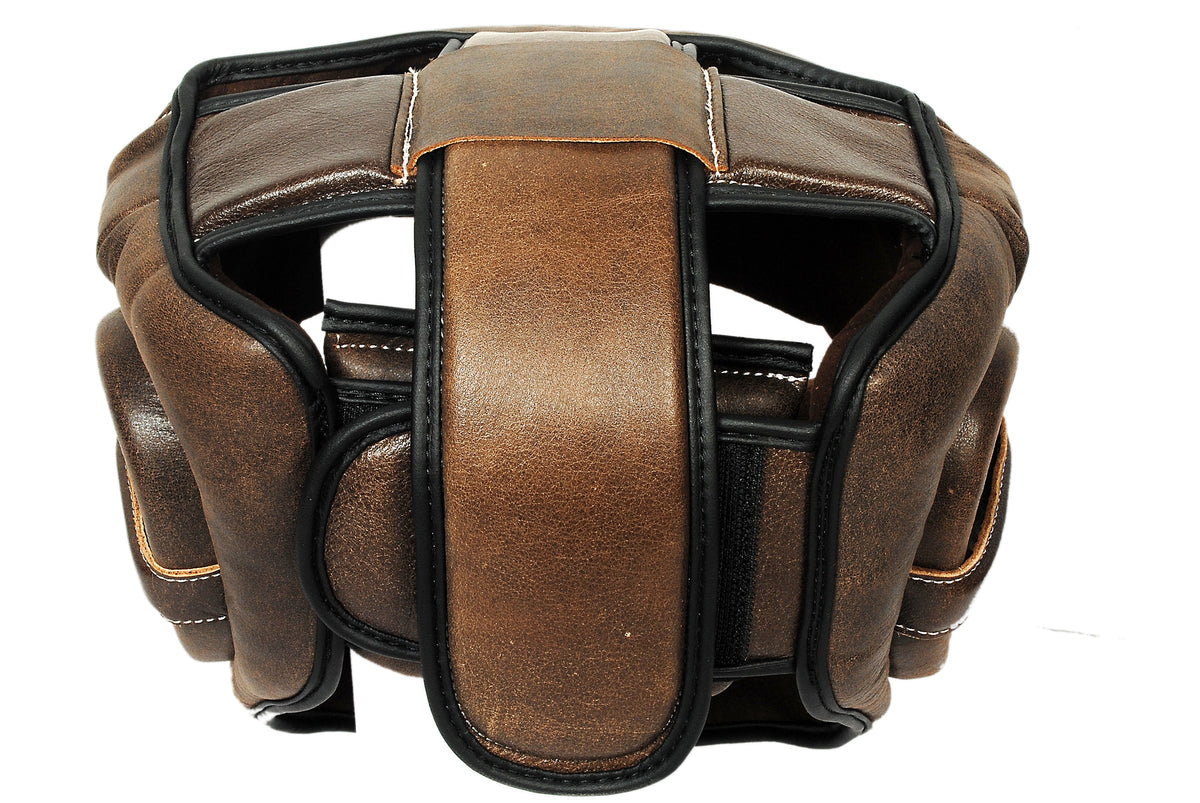 RAY'S PREMIUM LEATHER BOXING HEAD GUARD