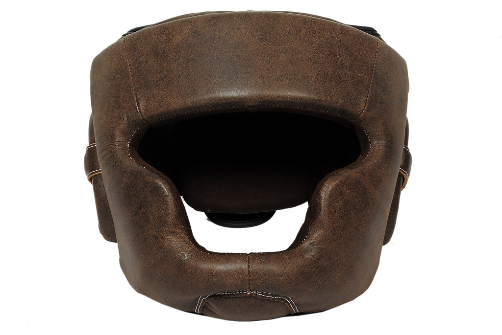 RAY'S PREMIUM LEATHER BOXING HEAD GUARD