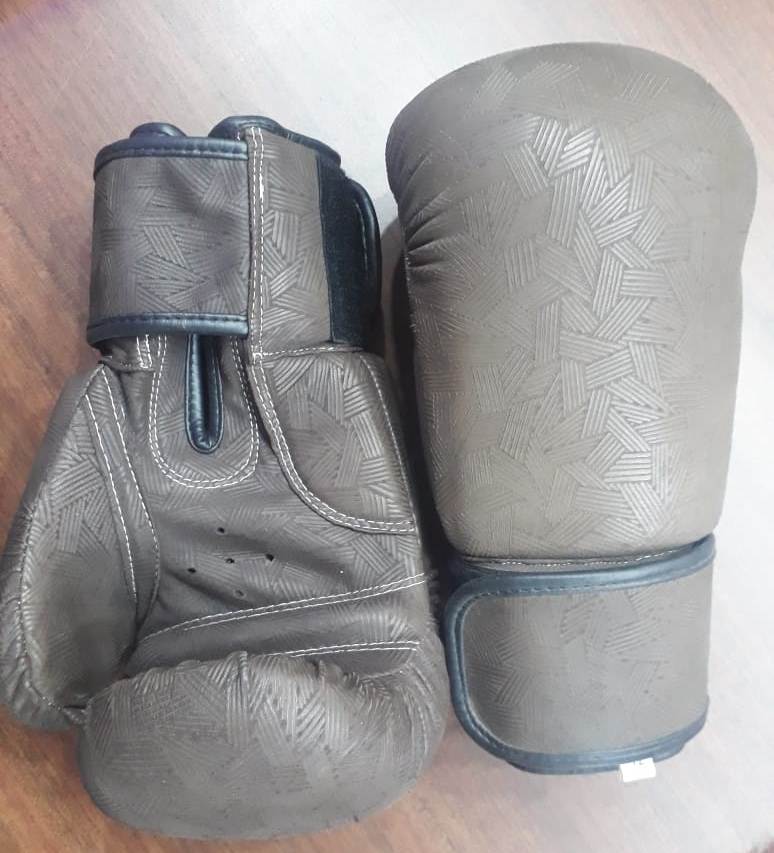 RAY'S LEATHER BOXING GLOVES/FOR TRAINING AND TOURNAMENTS  (Strap-Up)