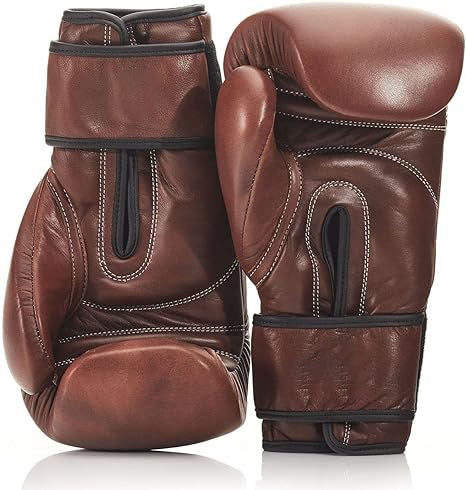 RAY'S LEATHER BOXING GLOVES/FOR TRAINING AND TOURNAMENTS  (Strap-Up)