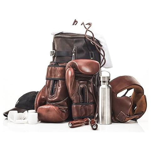 RAY'S LEATHER BOXING GLOVES/FOR TRAINING AND TOURNAMENTS  (Strap-Up)