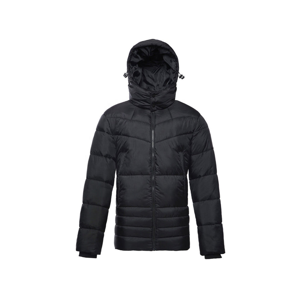 RAY'S Unisex Hooded Puffer Jacket,Quilted Lightweight Winter Coat with Zip Front Closure