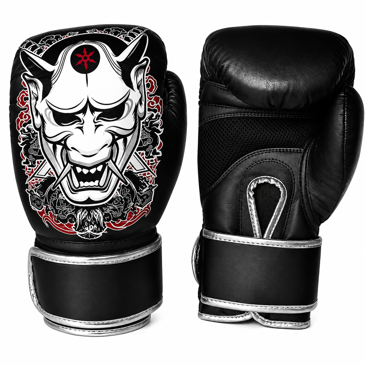 RAY'S LEATHER BOXING GLOVES/FOR TRAINING AND TOURNAMENTS  (Strap-Up)