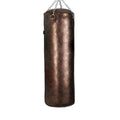 Artificial Leather Punching Bag, Gold, Heavy Bag with Hanging Chain for Boxing Training