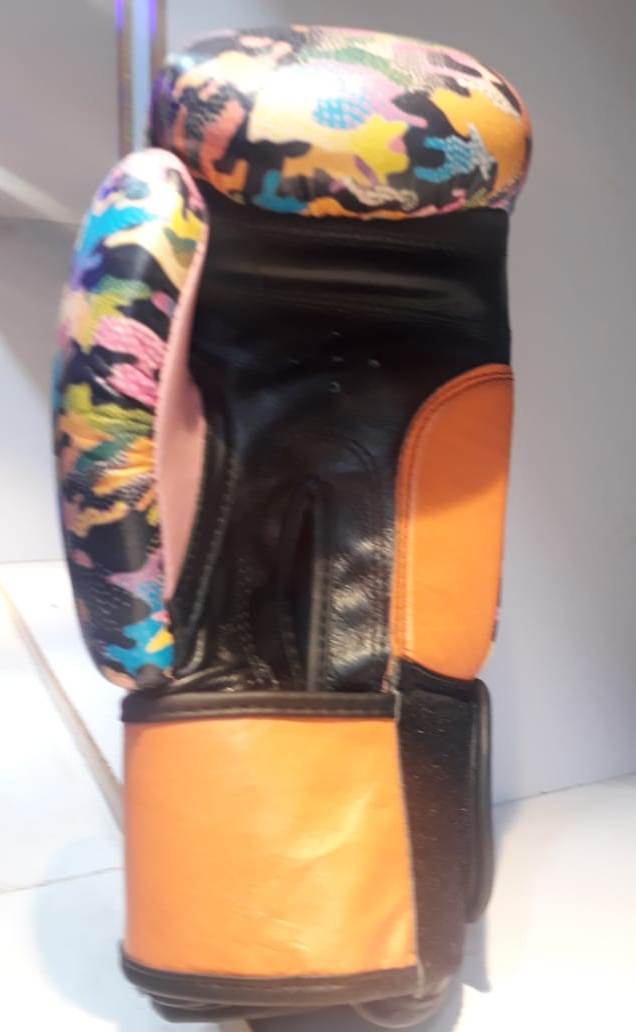 RAY'S LEATHER BOXING GLOVES/FOR TRAINING AND TOURNAMENTS  (Strap-Up)