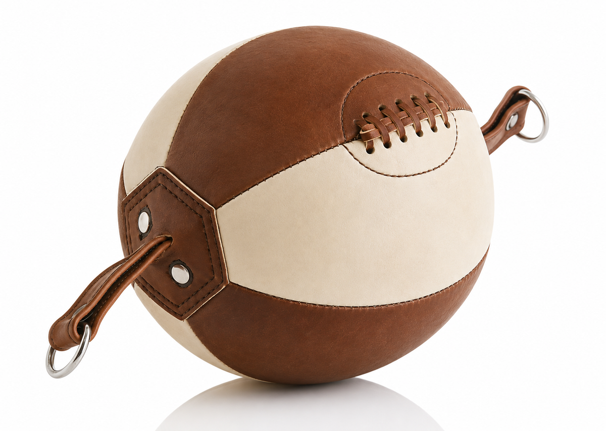 RAY'S Vintage Player PRO Heritage Brown Leather Speed Ball, Double End