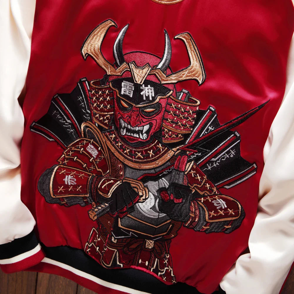 RAY'S Crimson Raijin Samurai Sukajan Jacket ADULT SIZE
