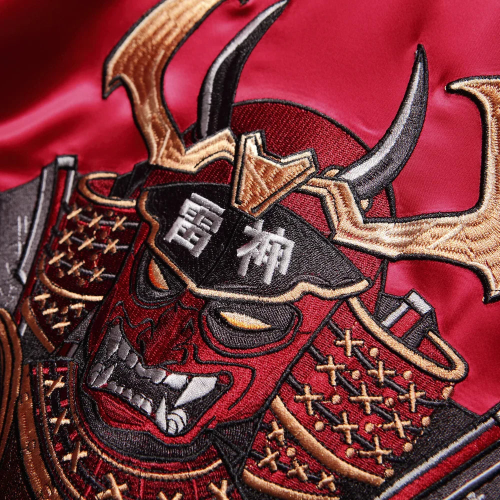 RAY'S Crimson Raijin Samurai Sukajan Jacket ADULT SIZE