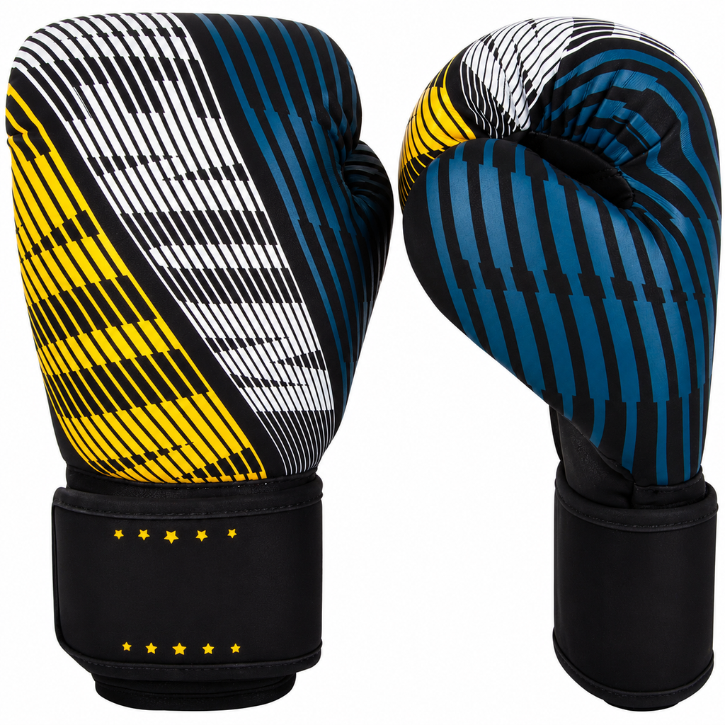 RAY'S LEATHER BOXING GLOVES/FOR TRAINING AND TOURNAMENTS  (Strap-Up)