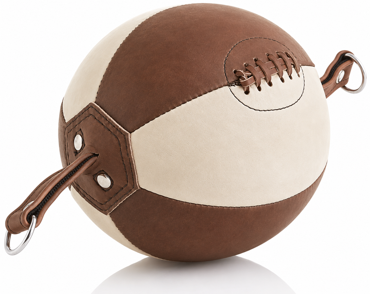 RAY'S Vintage Player PRO Heritage Brown Leather Speed Ball, Double End