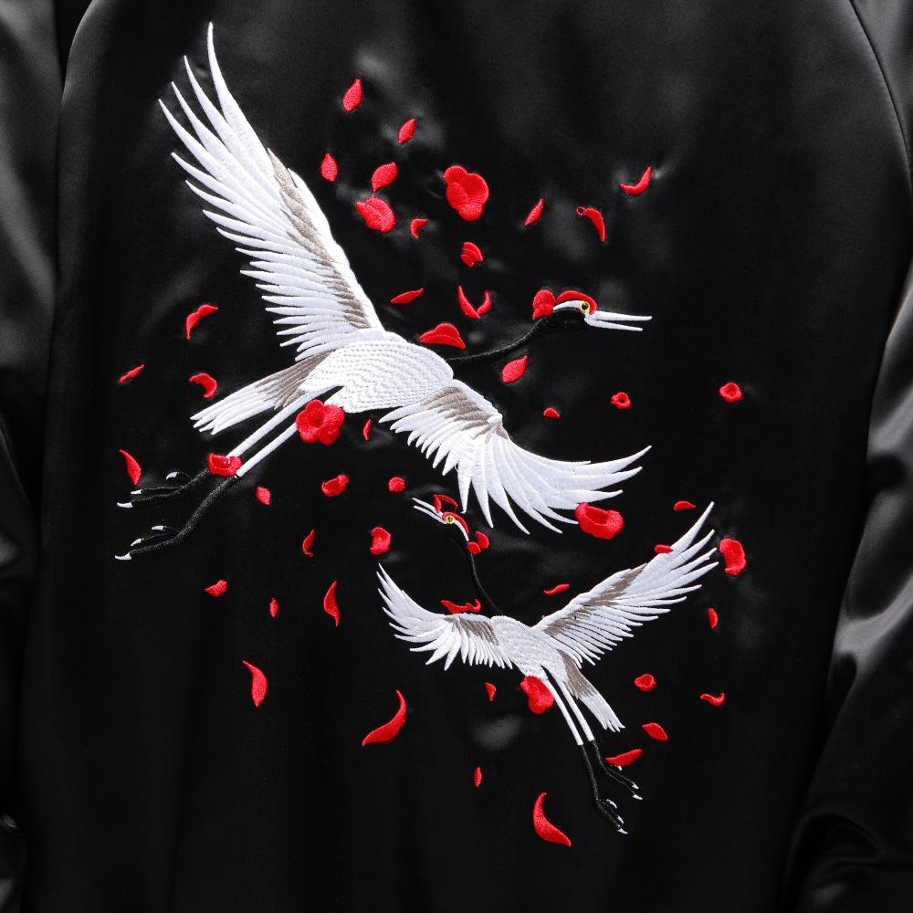 RAY'S Double Flying Cranes Sukajan Souvenir Jacket ADULT SIZE
