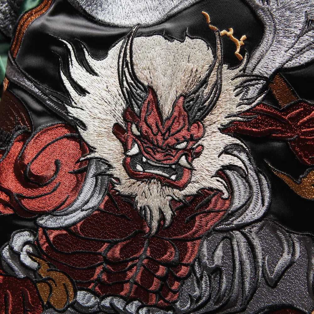 RAY'S Raijin and Fujin Sukajan Souvenir Jacket ADULT SIZE
