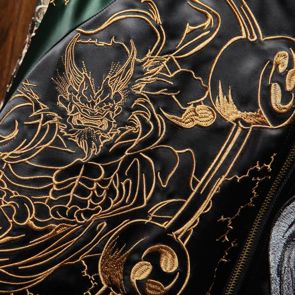 RAY'S Raijin and Fujin Sukajan Souvenir Jacket ADULT SIZE