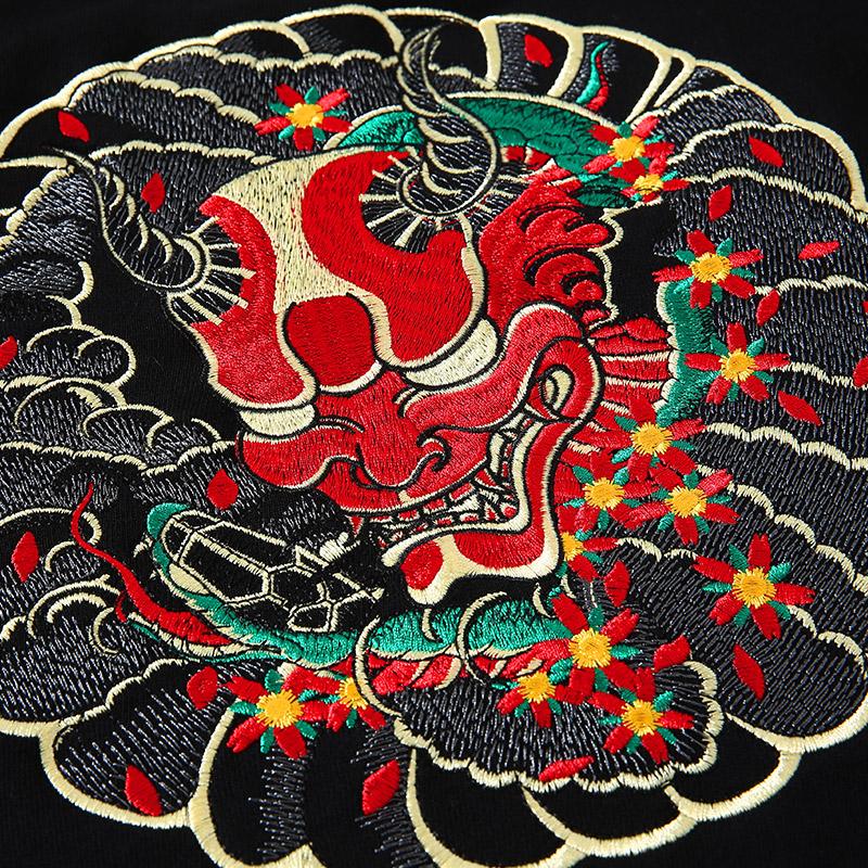RAY'S The Oni Embroidered Sukajan Hoodie ADULT SIZE