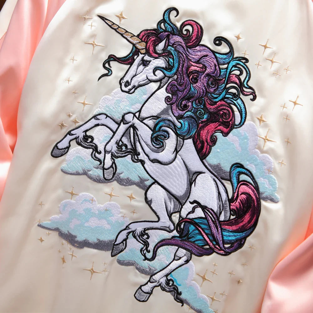 RAY'S Rainbow Unicorn Sukajan Jacket,ALL SIZE'S