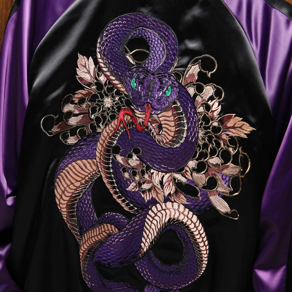 RAY'S Violet Viper Sukajan Jacket ADULT SIZE
