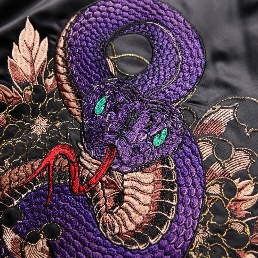 RAY'S Violet Viper Sukajan Jacket ADULT SIZE